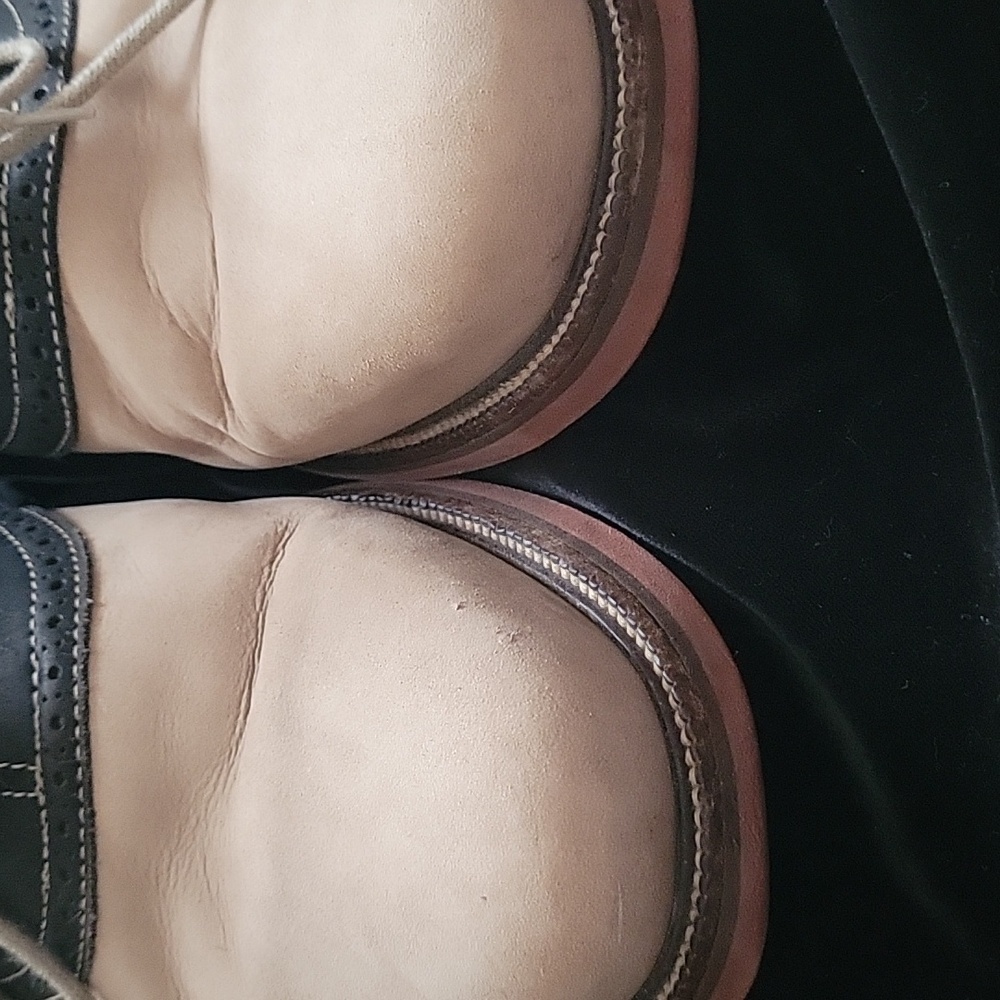 Nordstrom 1901 Two-Tone Leather Oxford Men's Shoes - Picture 4 of 9